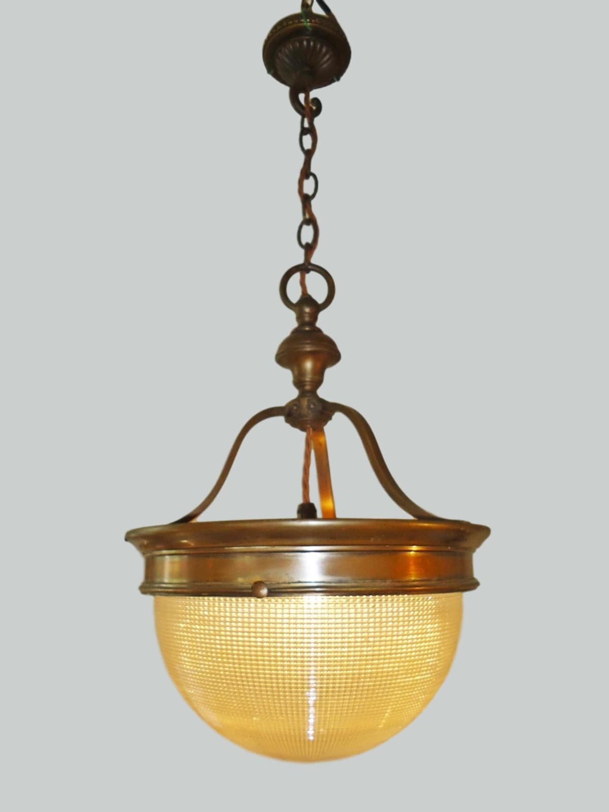 The Holophane Company | Edwardian "Blondel" Prism Lantern | England c.1920 | SOLD