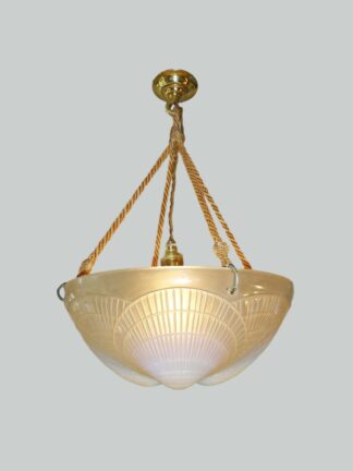 René Lalique | "Vase Coquilles" Art Deco Plafonnier | France c.1925 | SOLD