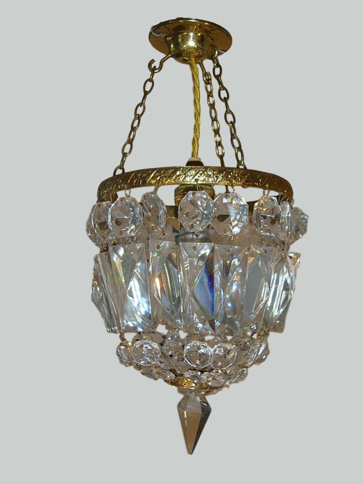 Unsigned | Small "Tent" Lustre | England First Half c.20th | SOLD