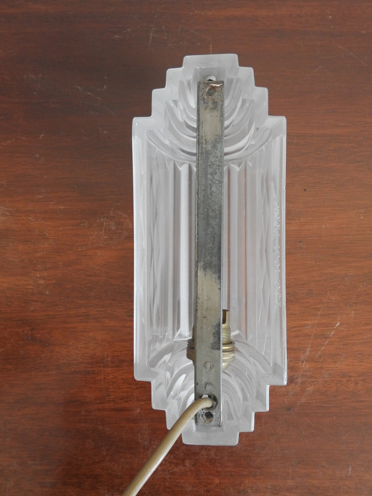 Etablissement Jean Gauthier (E.J.G) | 2 Art Deco Wall Lights | France c.1930 | SOLD - Image 3