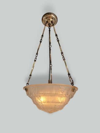 Unsigned | Large Art Deco Plafonnier | England or France c.1920