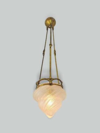 W.A.S Benson with James Powell & Sons | Art Nouveau Hall Lantern | England c.1900 | SOLD