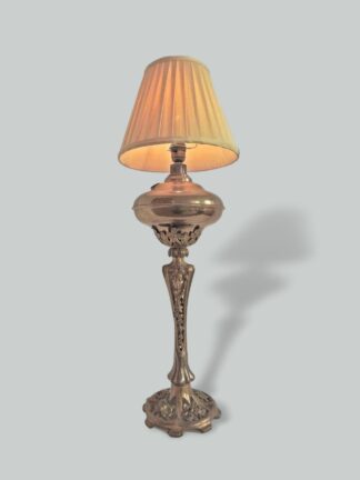 Unsigned | Art Nouveau "Femme-Fleur" Oil-Lamp | France c.1900 | SOLD