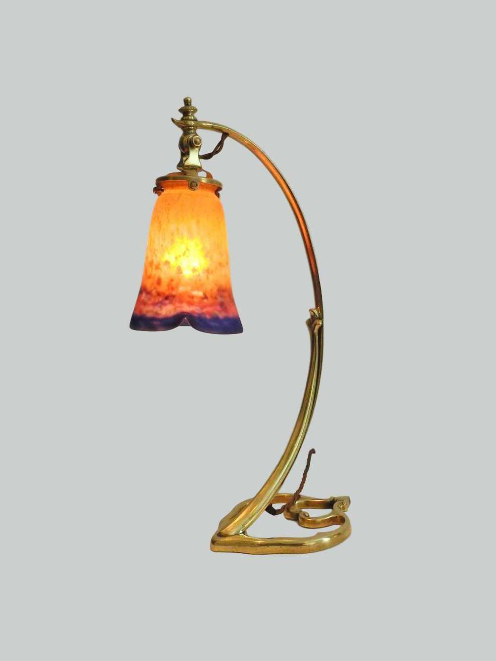 Style of W.A.S Benson for L'Universe F.D, Paris | Art Nouveau Desk Lamp | SOLD