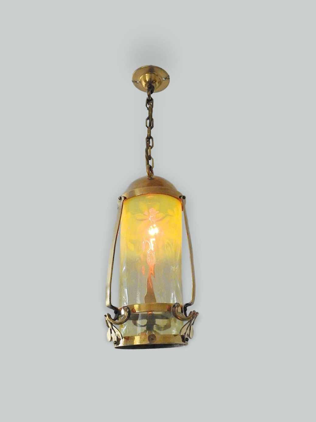 Henry.G.Richardson & Sons | Small Art Nouveau Hall Lantern | England c.1900 | SOLD