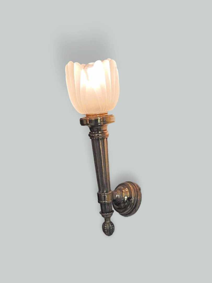 Best & Lloyd, Birmingham | 2 "Pullman Coach" Wall Lights | English c.1925 | SOLD