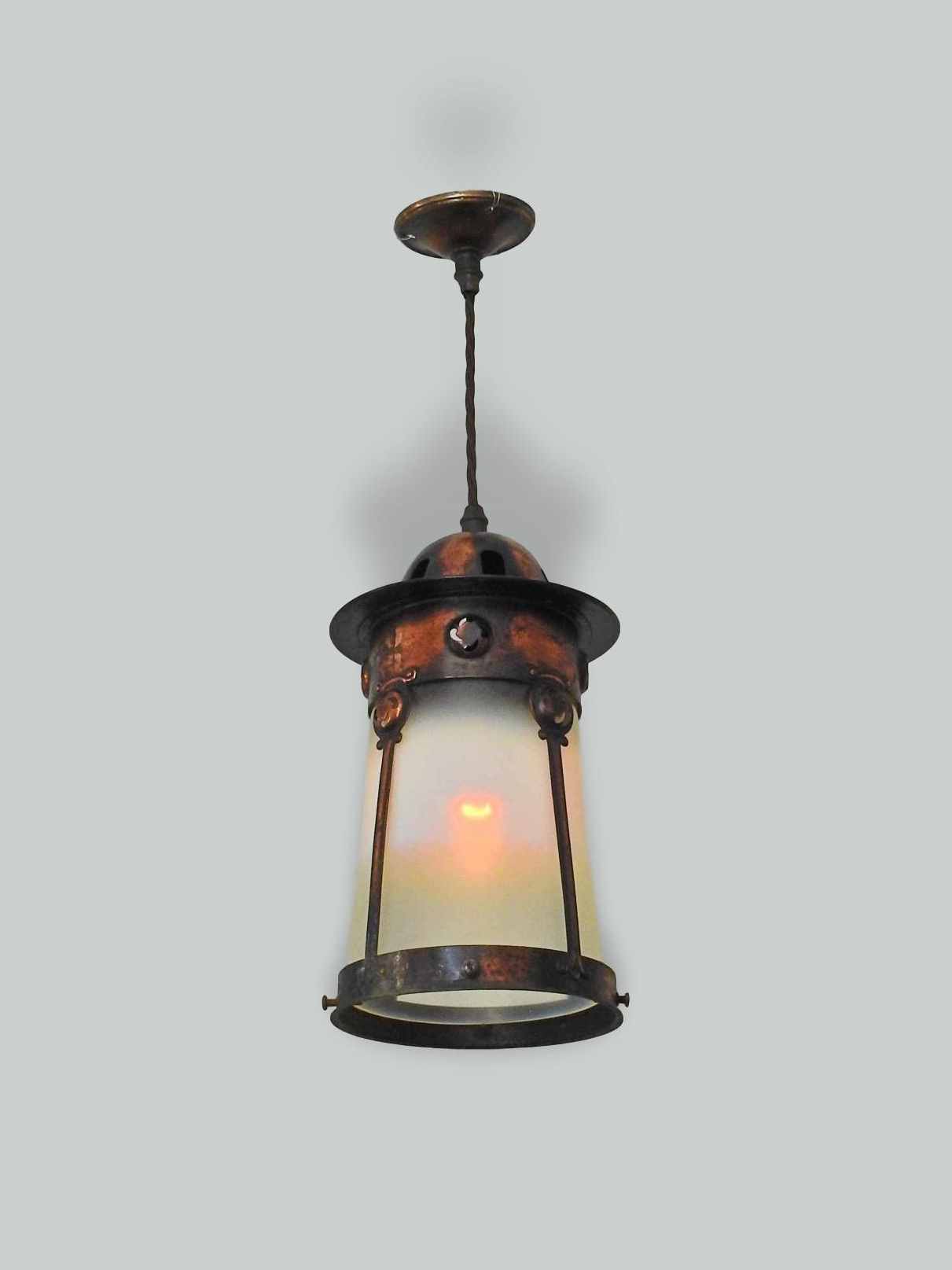 Unsigned | Copper Arts & Crafts Lantern | England c.1900 | SOLD