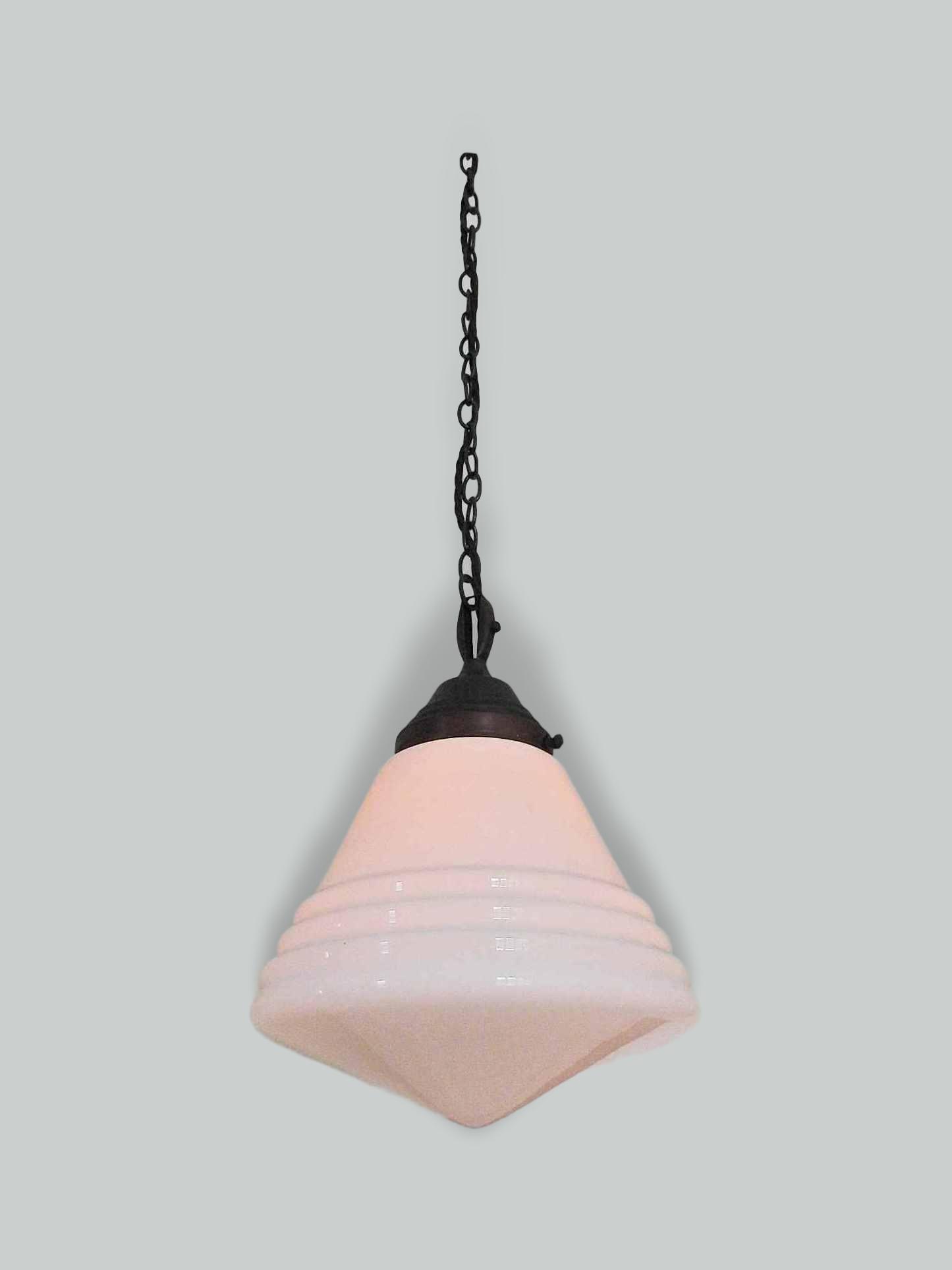 Unsigned | Opaline-glass "Deylite" Lantern | England c.1925 | SOLD