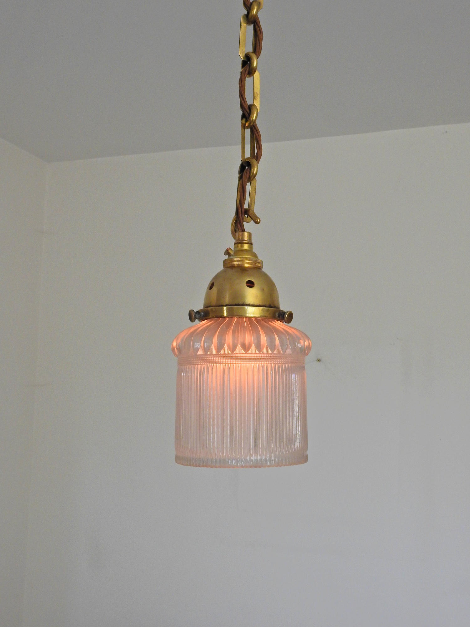 The Holophane Company | Small "Blondel" Prism Lampshade | England c.1920 | SOLD - Image 3