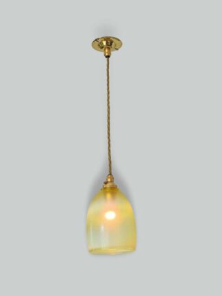 Stourbridge, Birmingham | Vaseline-glass Corridor Light | England c.1905