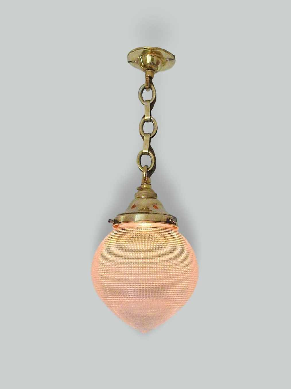 Unsigned  | Holophane "Blondel" Prism Globe | England c.1910-20 | SOLD