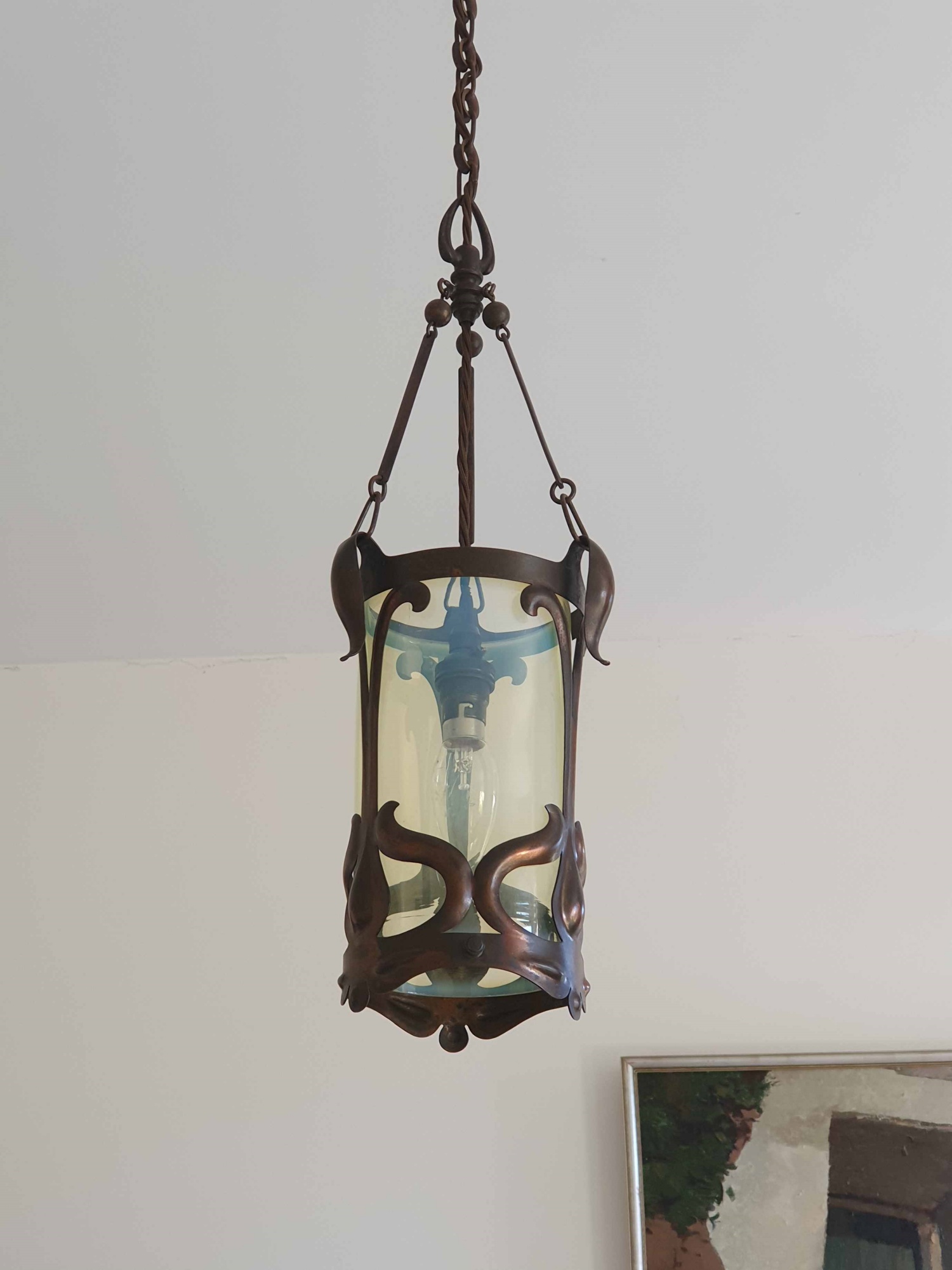 Unsigned | Arts & Crafts Lantern | England c.1900 | SOLD - Image 3