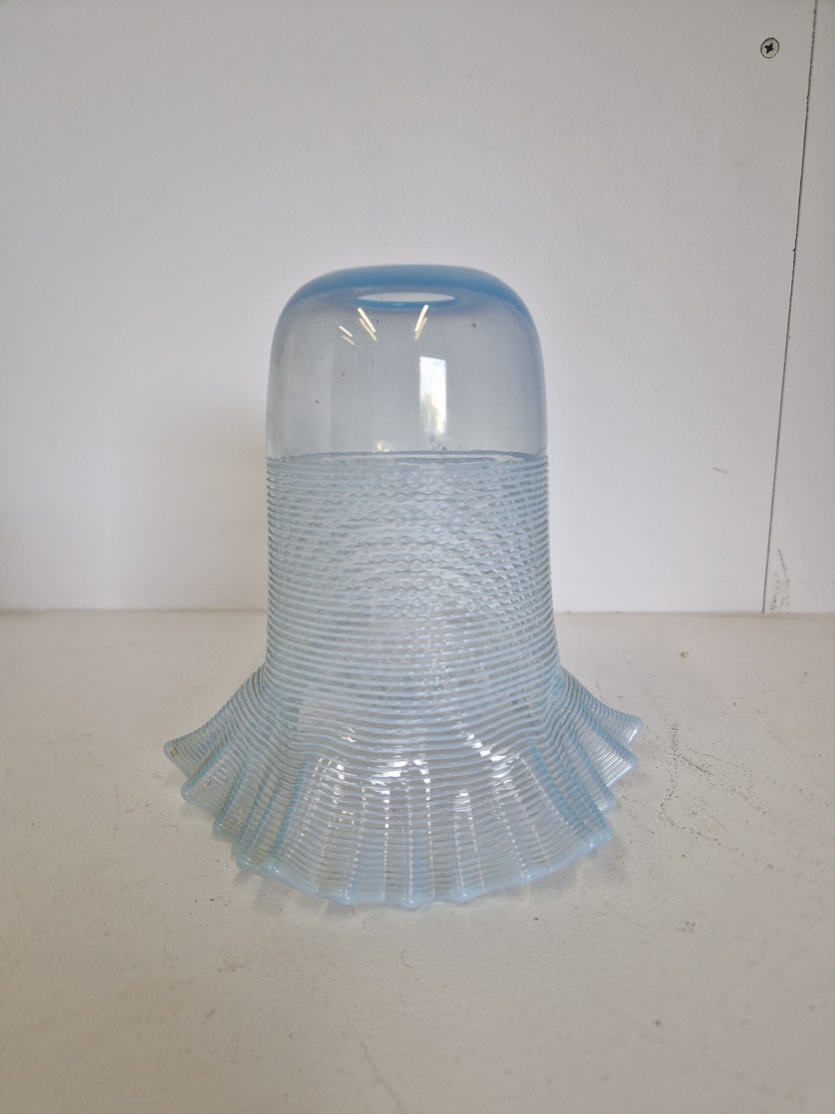 Unsigned | Opalescent " Bell" Lampshade | England c.1900