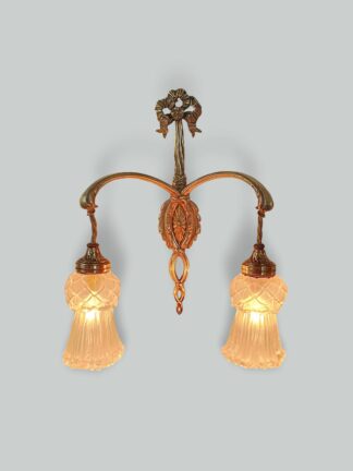 Attributed to Genet et Michon | 4 Twin-arm Wall Lights | England & France c.1930 | SOLD