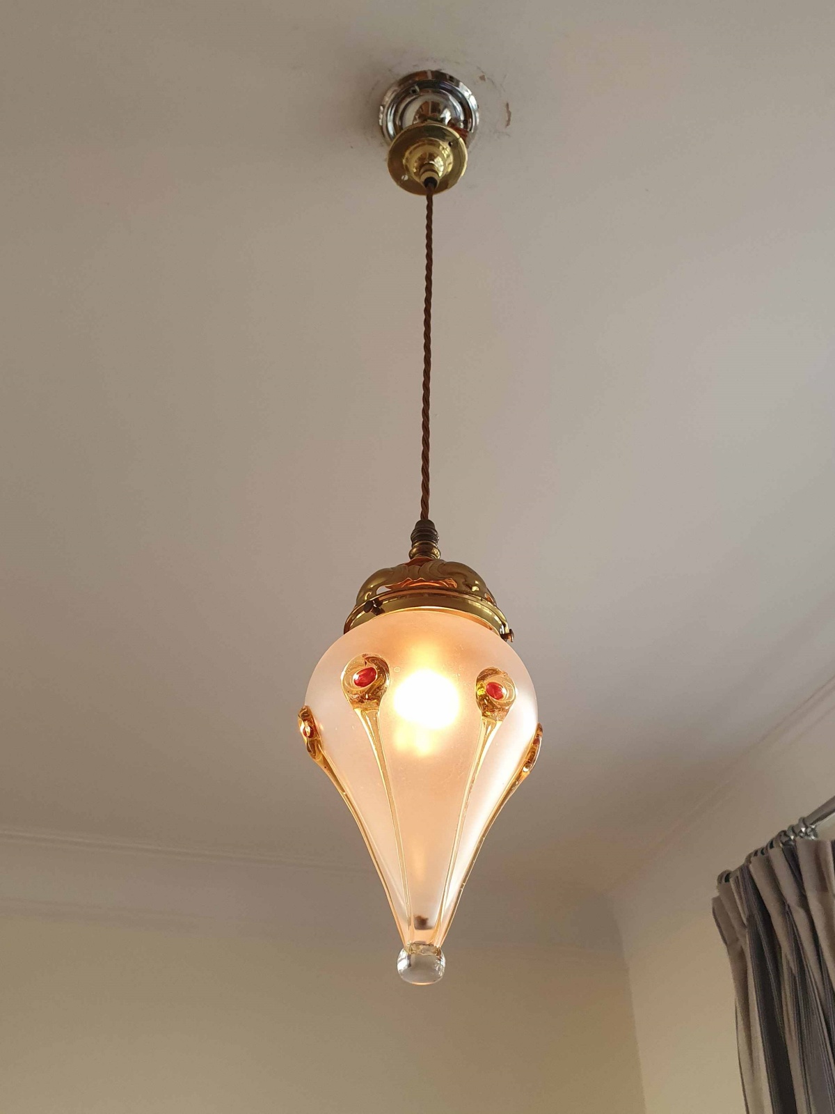 Stuart & Sons, Birmingham | Art Nouveau Pendant Lampshade | England 1902 | SOLD - Image 4