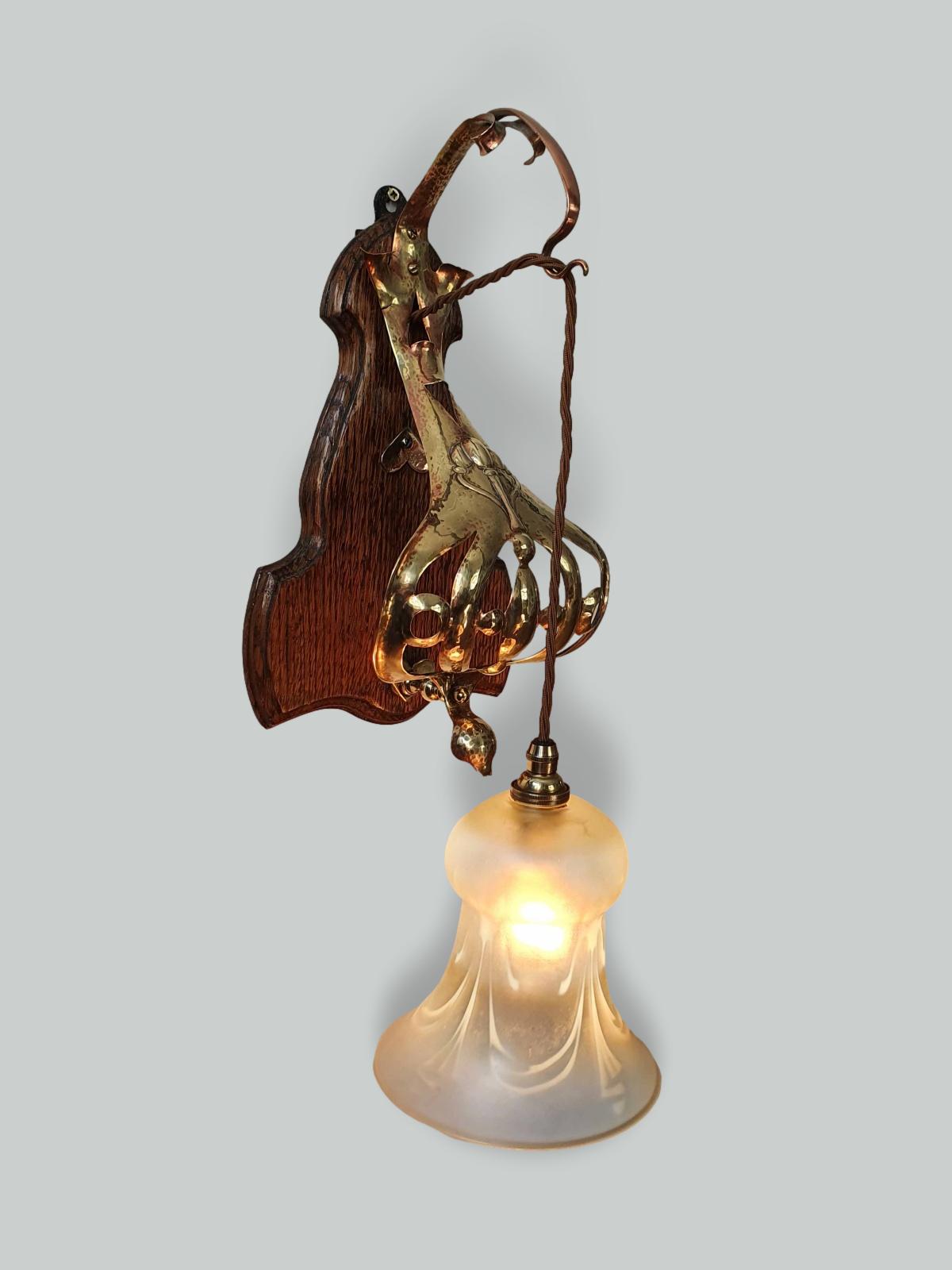 Unsigned | Arts & Crafts Wall Light | As Found | SOLD