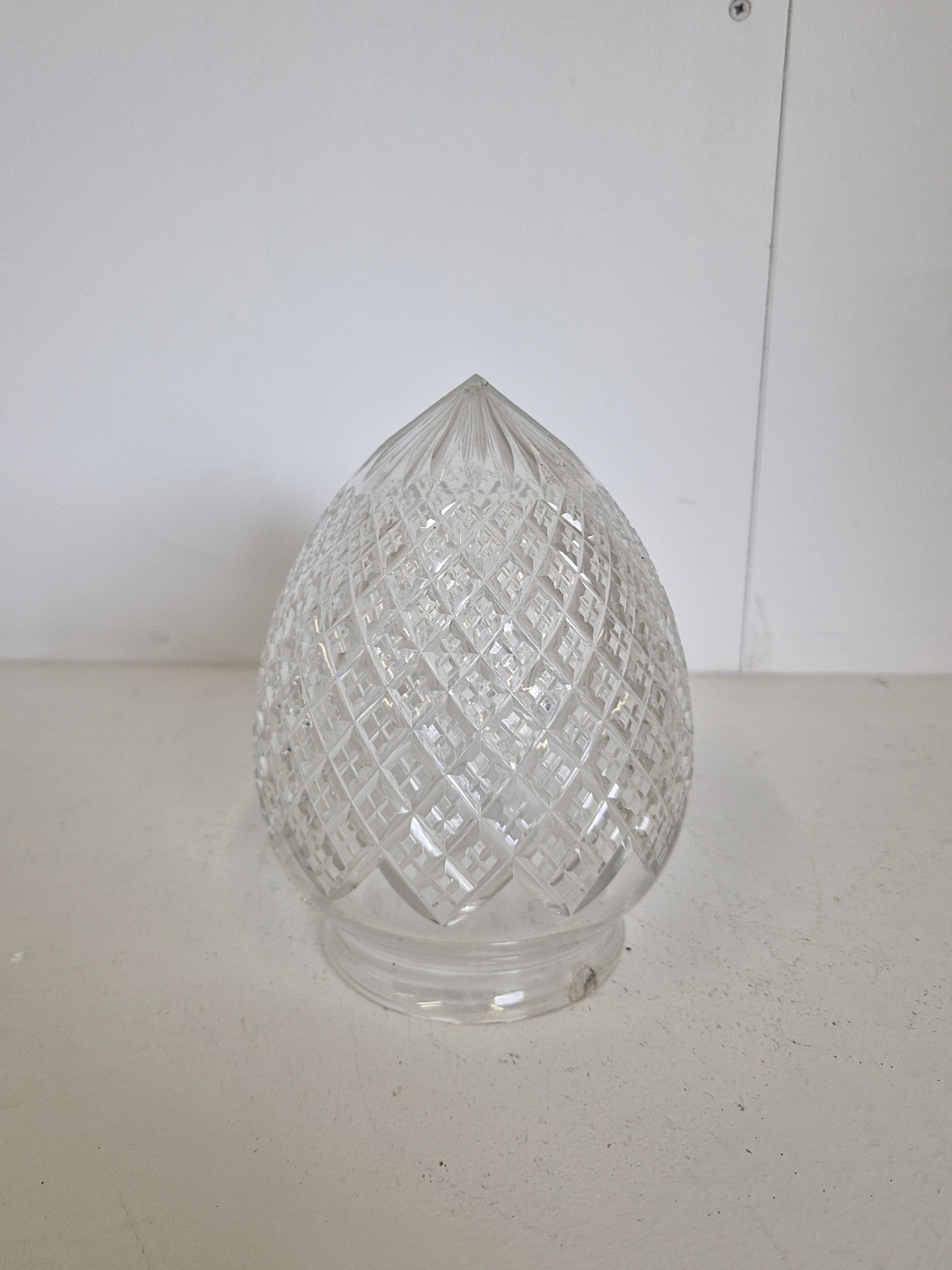 Cut-Glass Pineapple Lampshade