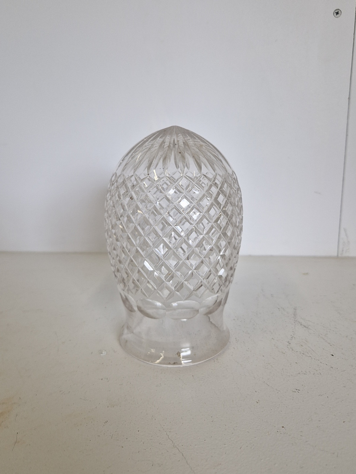 Cut-Glass Pineapple Lampshade