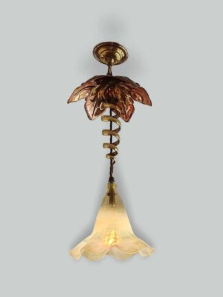W.A.S Benson with James Powell & Sons | A Copper & Brass Hall Lantern | England c.1900 | SOLD
