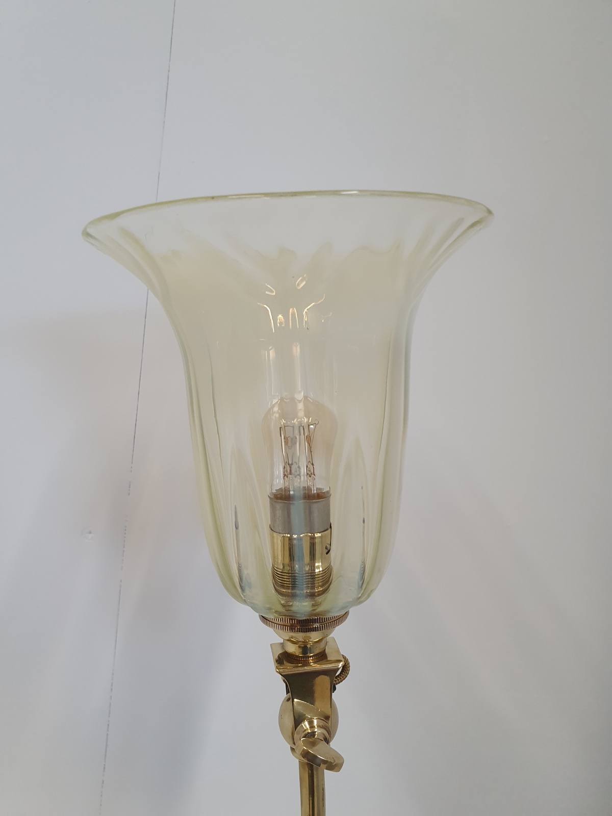 W.A.S Benson with John Walsh Walsh | Arts & Crafts Desk Lamp | England c.1900 | SOLD - Image 10