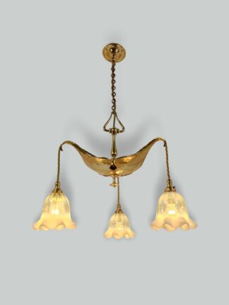Attributed The General Electric Company (G.E.C) | 2 Small Arts & Crafts Ceiling Lights | England c.1900 | SOLD