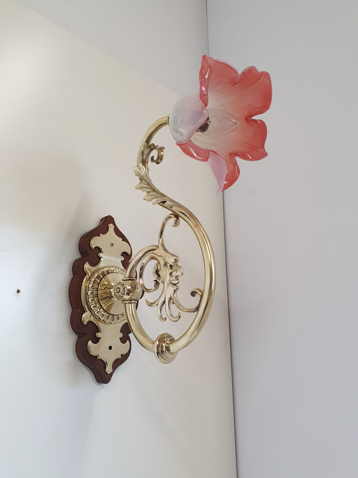 Unsigned | 2 "Green Man" Neoclassical Wall Lights | England c.1905 - Image 5