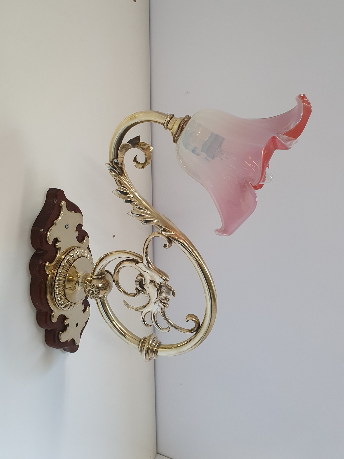 Unsigned | 2 "Green Man" Neoclassical Wall Lights | England c.1905 - Image 6