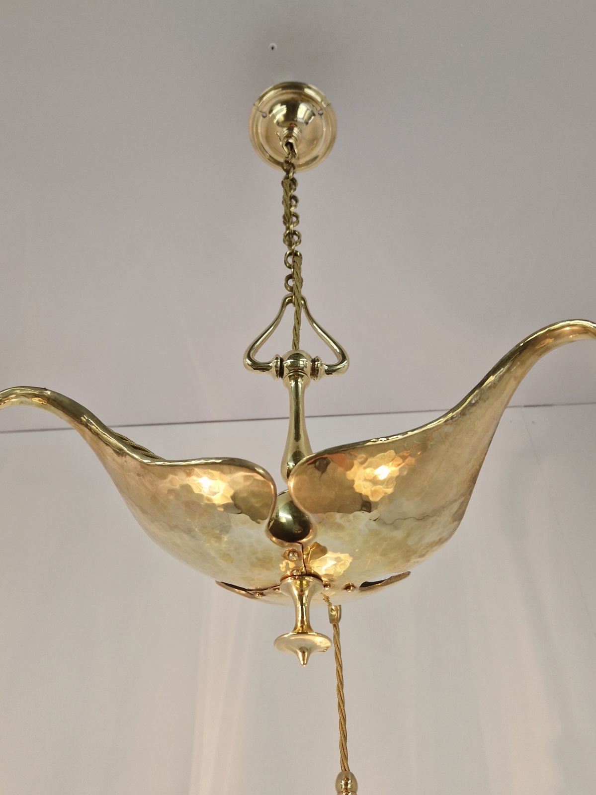 Attributed The General Electric Company (G.E.C) | 2 Small Arts & Crafts Ceiling Lights | England c.1900 | SOLD - Image 8