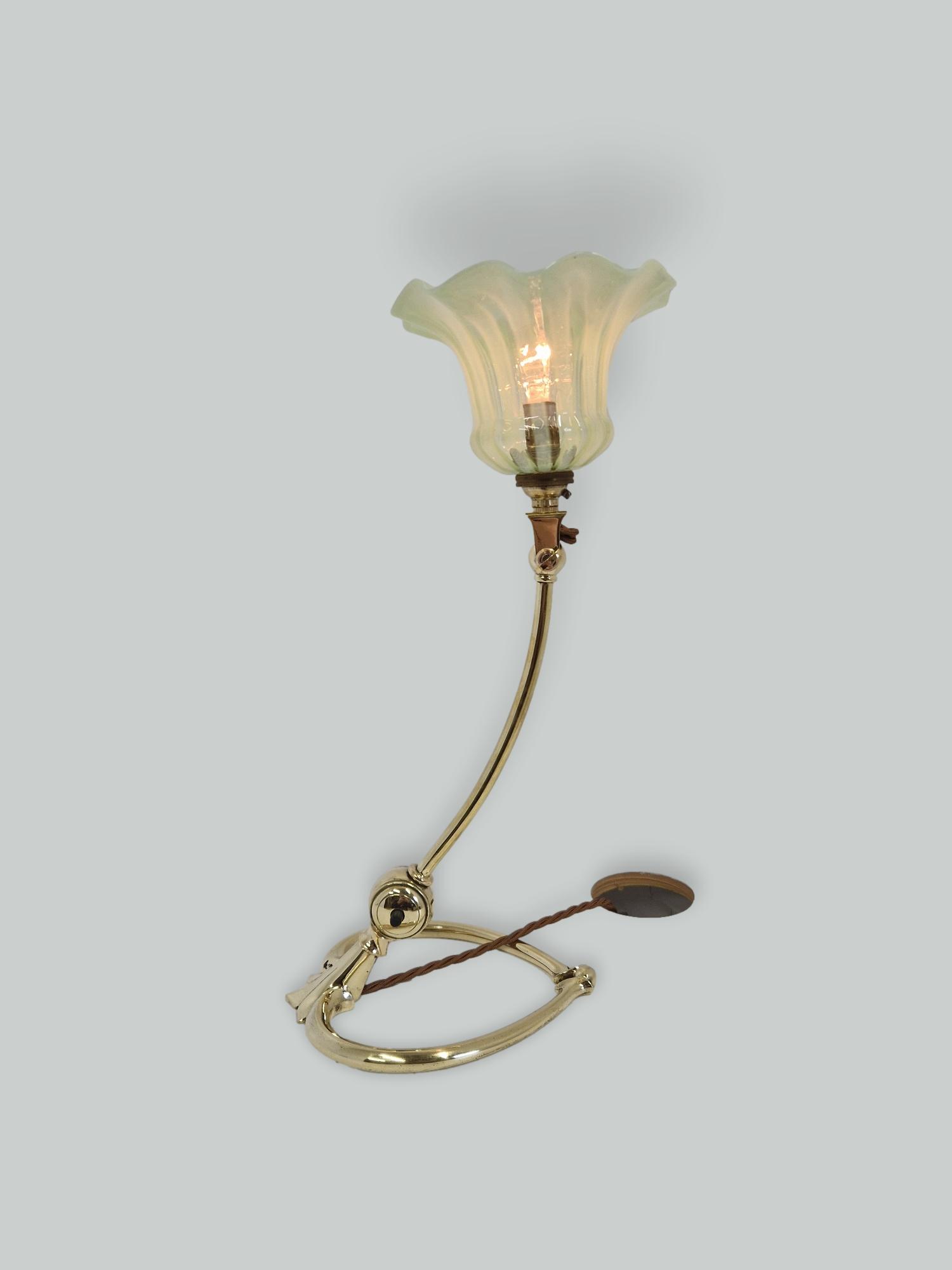 W.A.S Benson, London | Multi-adjustable Arts & Crafts Desk Lamp | England c.1905 | SOLD