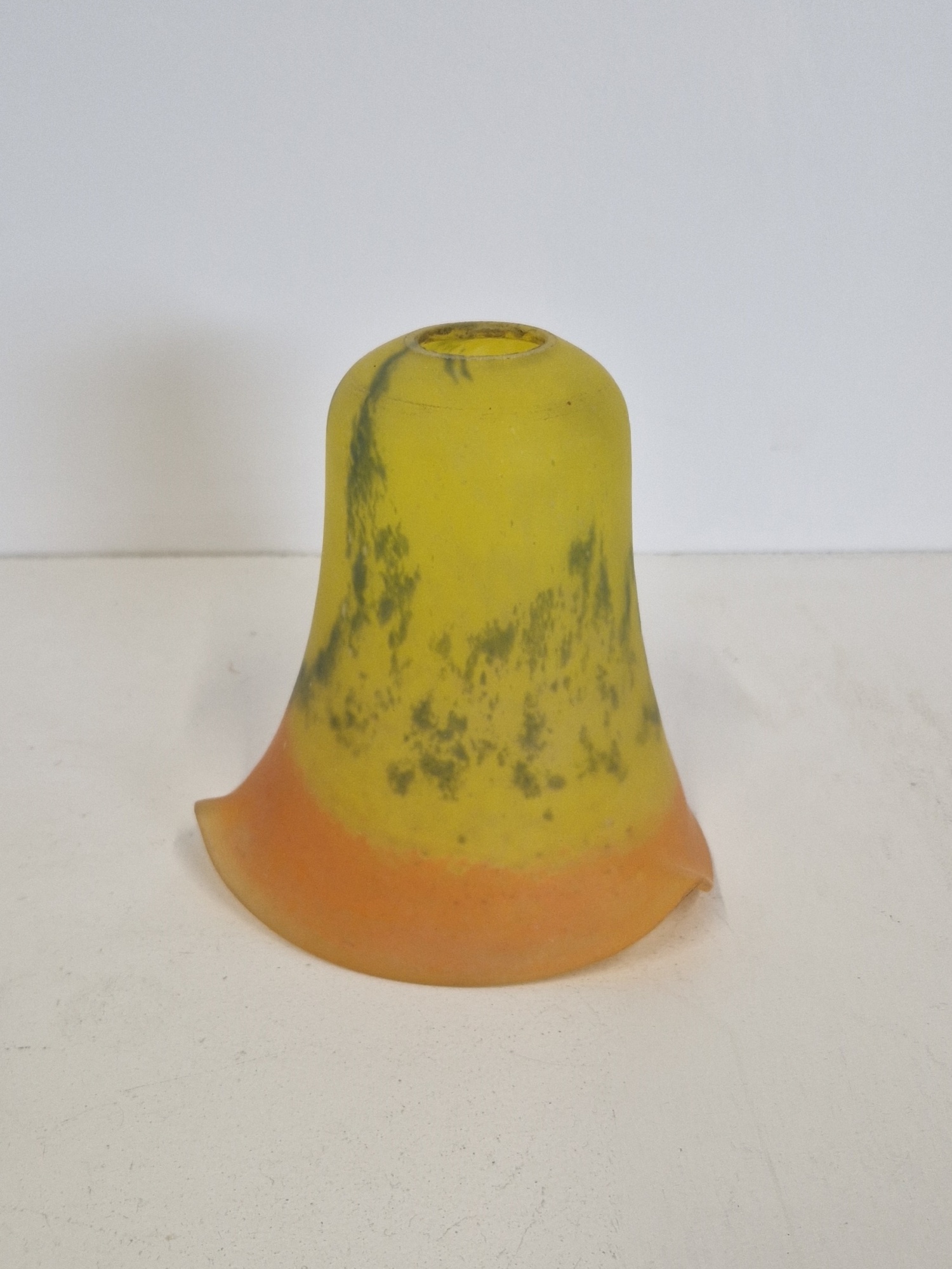 Noverdy (Nouvelle Verrerie de Dijon)| Pate-De-Verre Lampshade | France c.1925