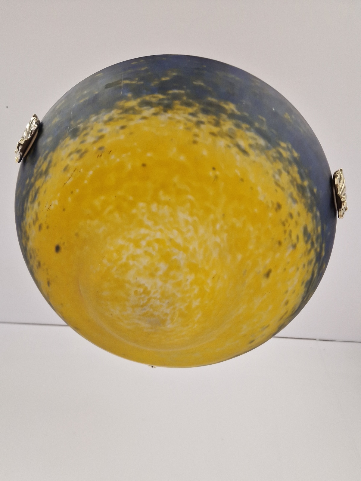 Muller Frères, Luneville | Pate-de-verre Plafonnier | France c.1925 - Image 7