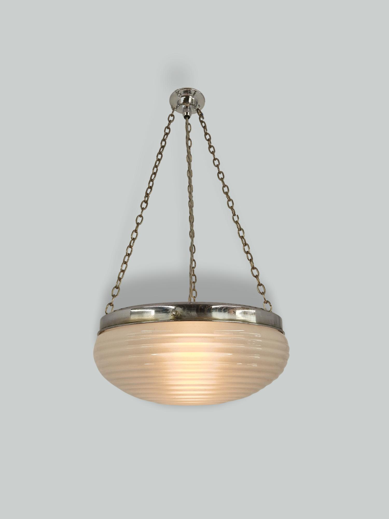 Style of Sabino | Art Deco Plafonnier | France c.1930 | SOLD