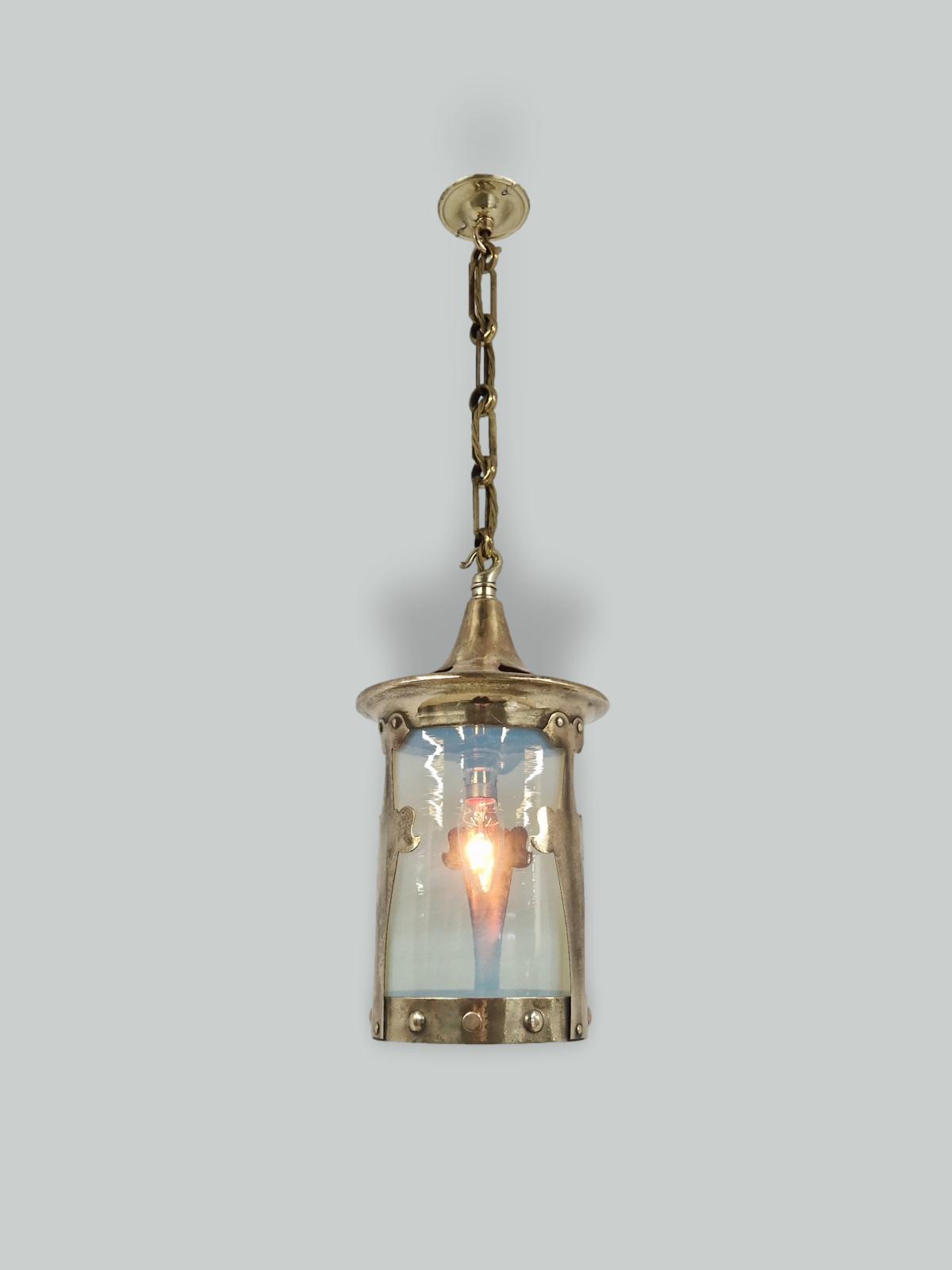Unsigned | Brass Arts & Crafts Lantern | England c.1900 | SOLD