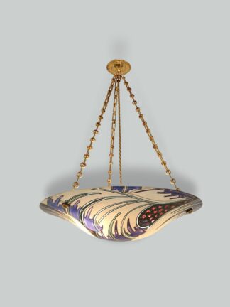 Maxonade Verrier D'Art, Paris | Art Deco Plafonnier | France c.1930 | SOLD