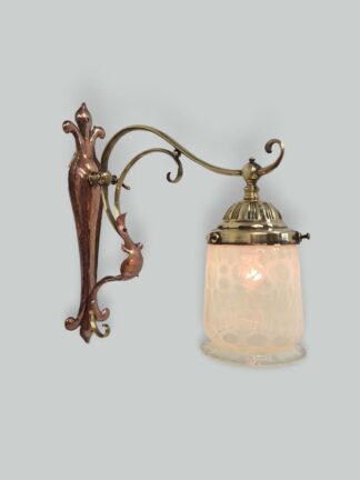 Attributed Best & Lloyd, Birmingham | 2 Arts & Crafts Gas Wall Lights | England c.1900 | SOLD