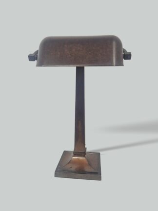 Unsigned | Large "Banker's" Desk Lamp | England c.1920