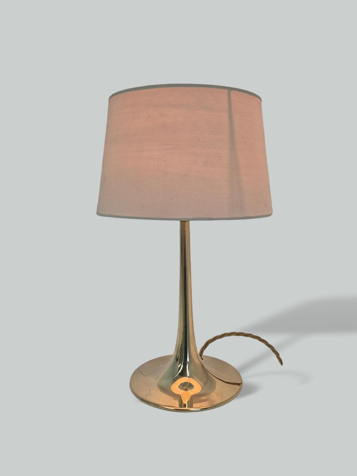 The General Electric Company (G.E.C) | Brass "Trumpet" Table Standard | England Early c.20th