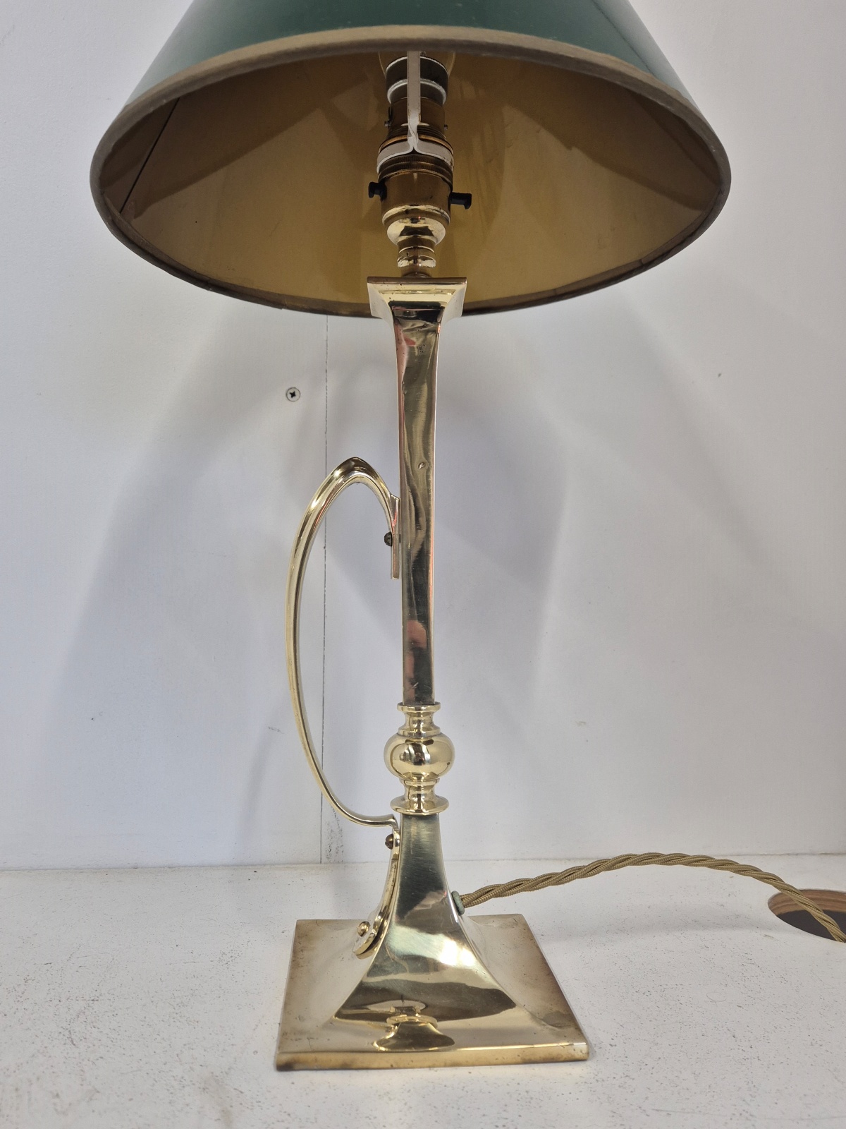 Unsigned | Edwardian "Chamberstick" Table Standard | England Early c.20th | SOLD - Image 4