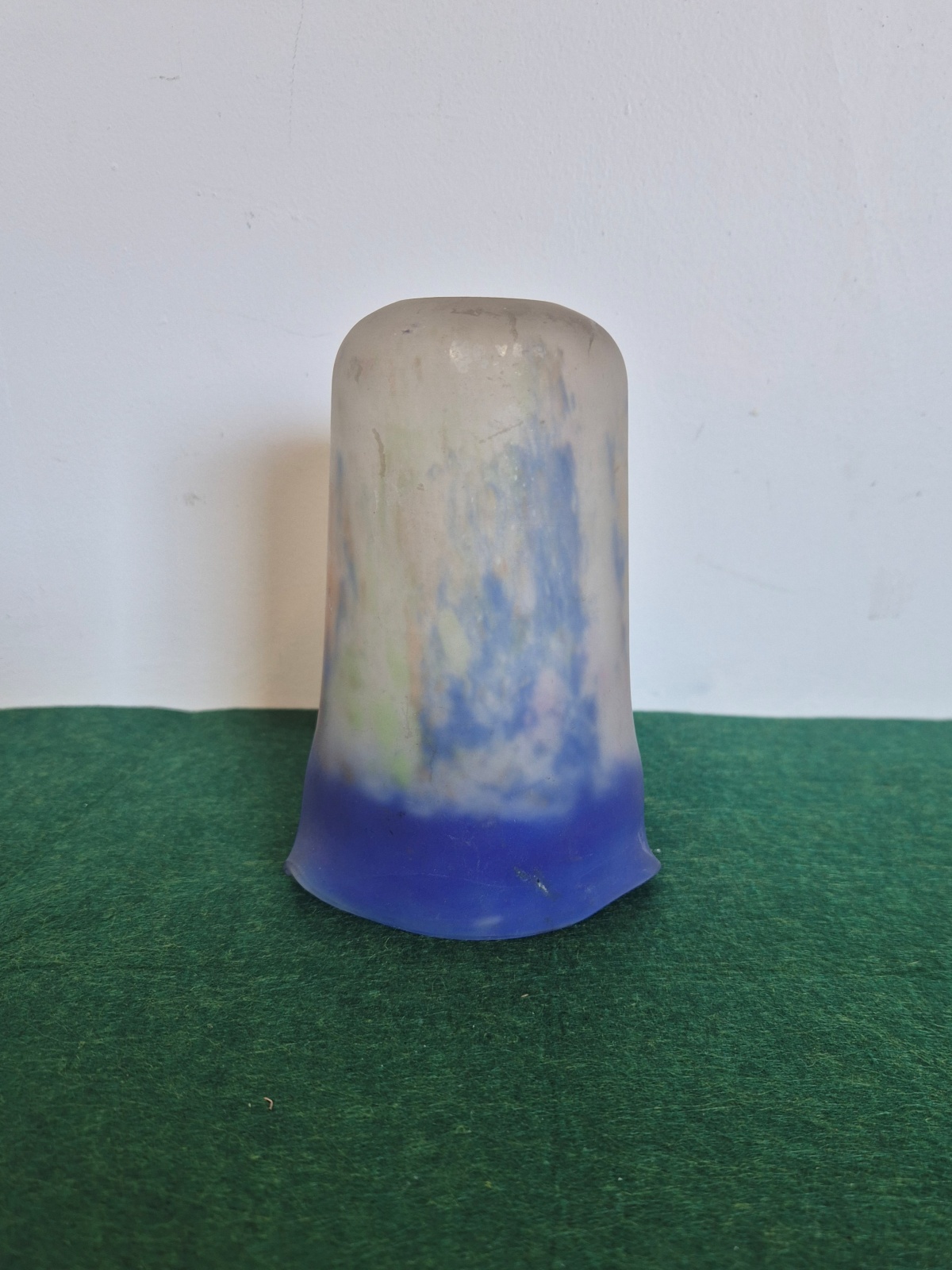 Noverdy (Nouvelle Verrerie de Dijon) | Pate-de-verre Lampshade | France c.1925