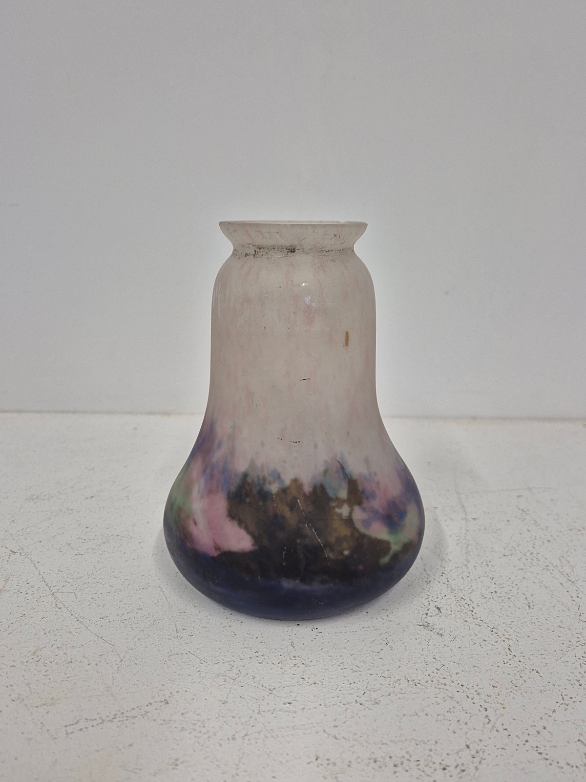 Muller Frères | Pate-de-verre Lampshade