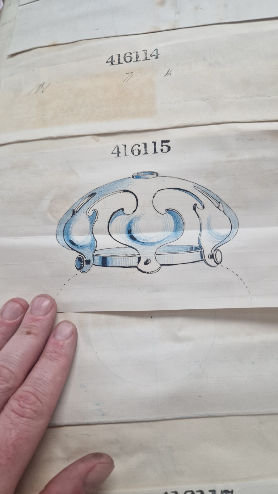 Isaac Clements, Birmingham | Arts & Crafts Pendant Lampshade | England 1903 | SOLD - Image 10