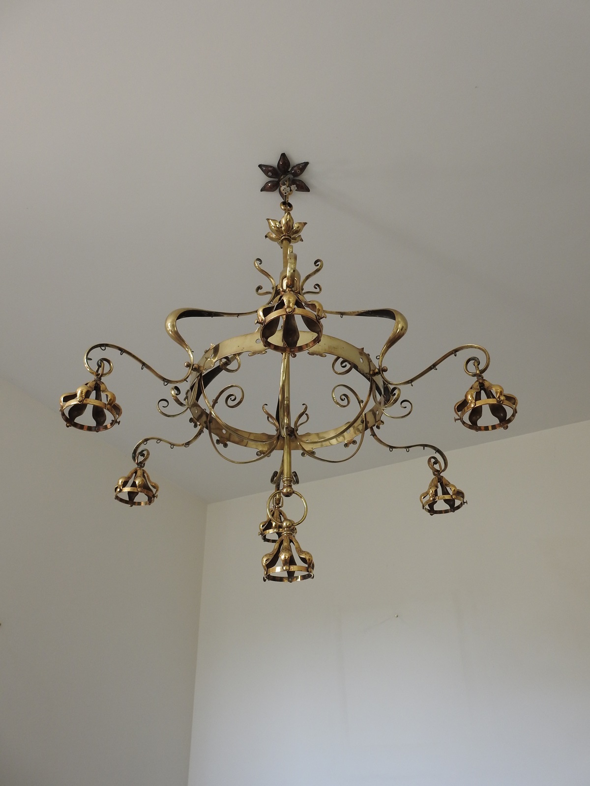 Best & Lloyd, Birmingham | Rare & Impressive Art Nouveau Chandelier | England 1898 | SOLD - Image 7