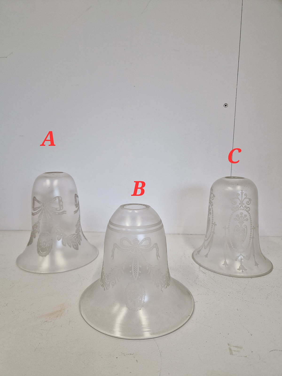 John Walsh Walsh | Collection of Similar Bell Lampshades | England c.1910