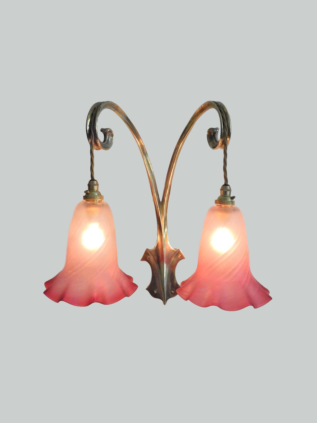 The General Electric Company (G.E.C) | Twin-Arm Wall Light | England early c.20th | SOLD