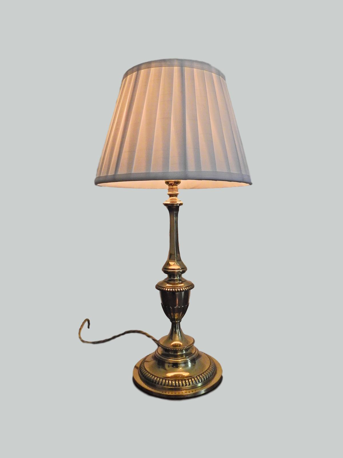 Unsigned | Edwardian Brass Table Standard | Engand c.1905 | SOLD