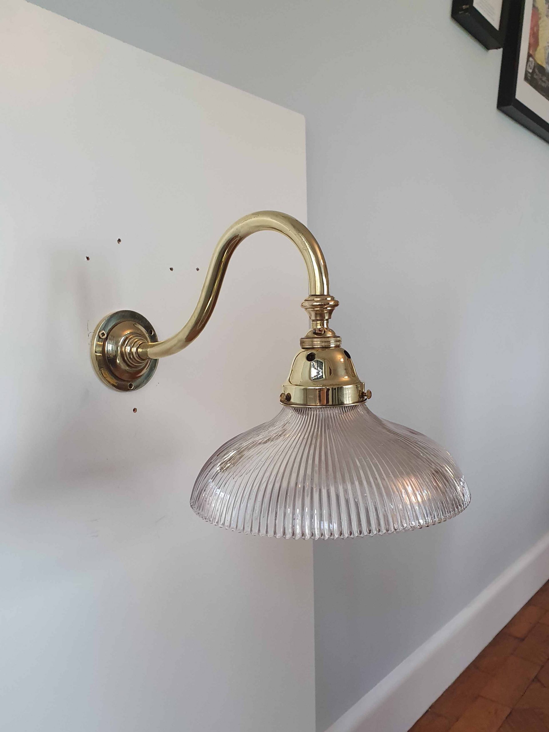 Unsigned | Edwardian Brass Picture Light | England Early c.20th | SOLD - Image 2