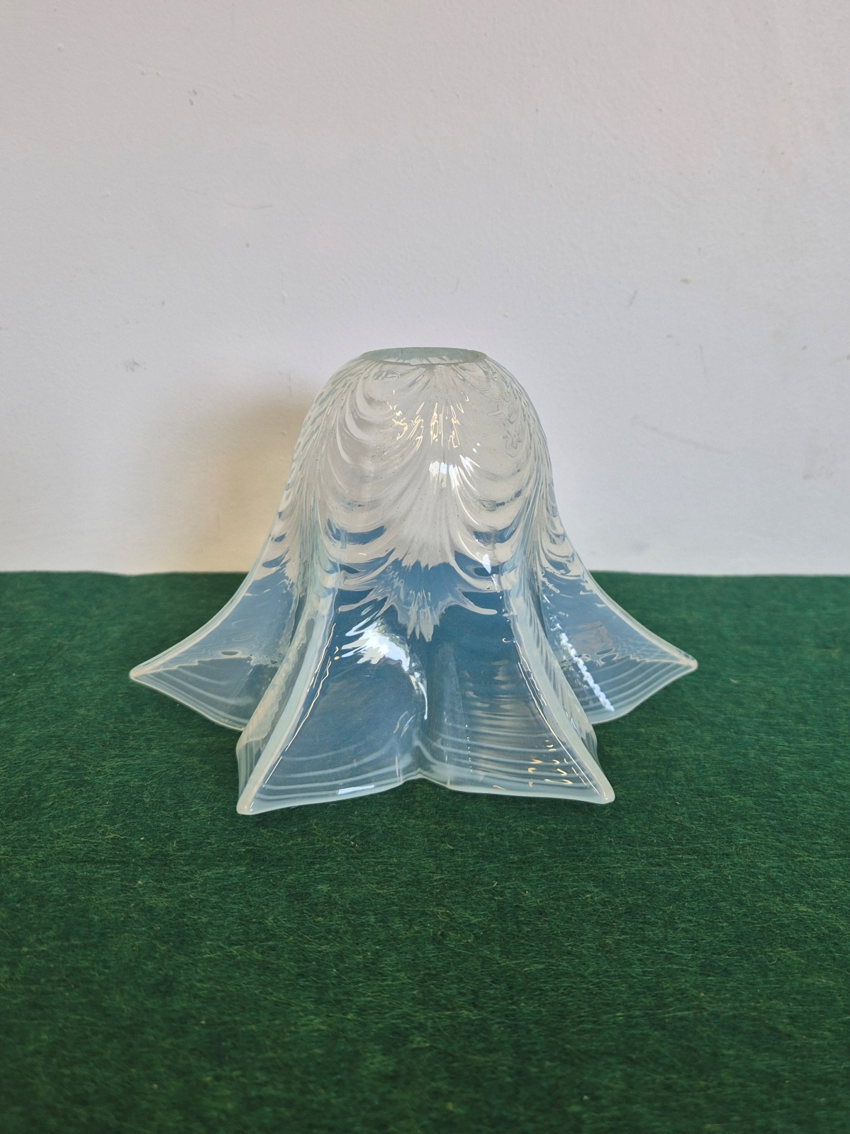 Unsigned | 2 Opalescent-glass Lampshades | England c.1910