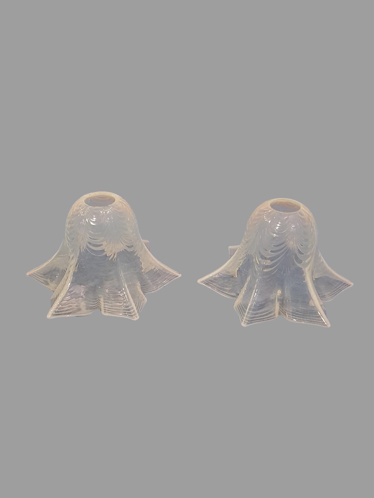 Unsigned | 2 Opalescent Lampshades | England c.1910