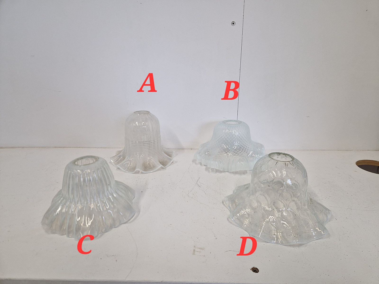 Unsigned | Collection of Opalescent Lampshades | England c.1910