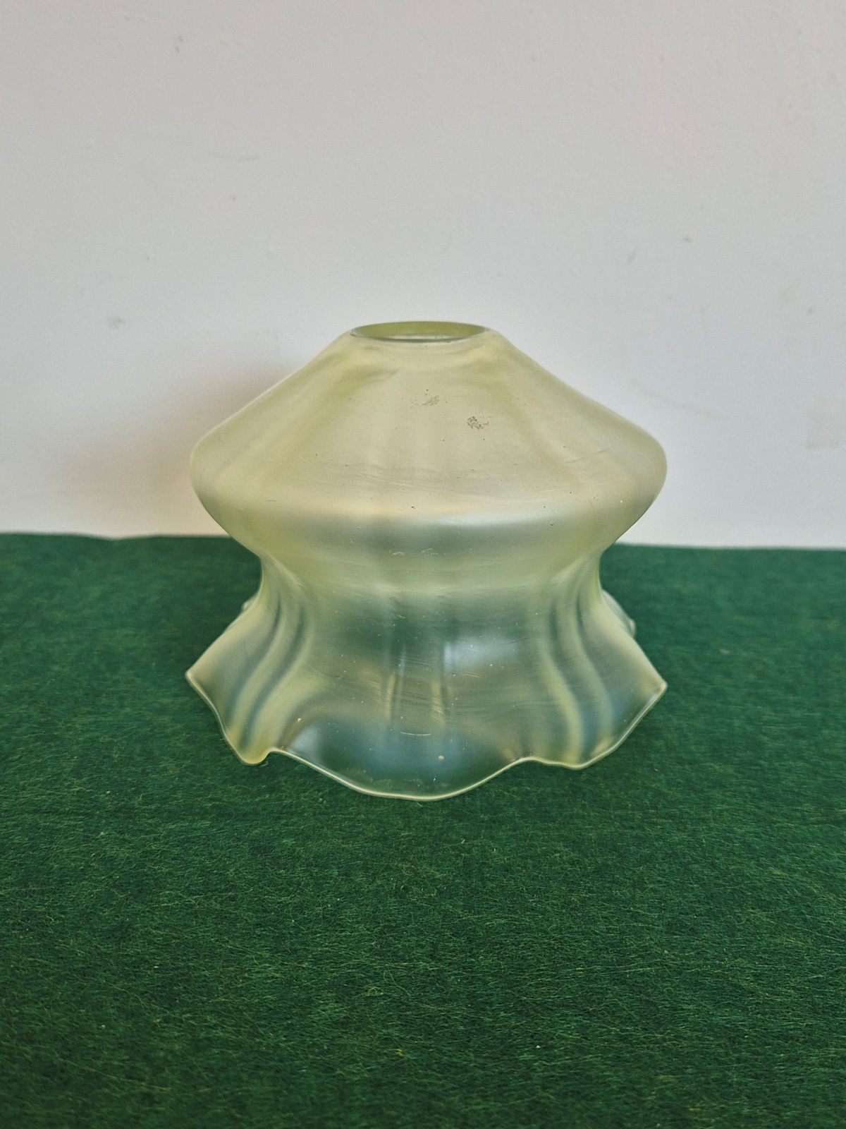 W.A.S Benson, London | Straw-vaseline Lampshade | England C.1900